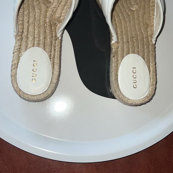 Authentic Gucci Marmont Double G Espadrilles Size us 9 / 40 euro - Picture 3 of 8